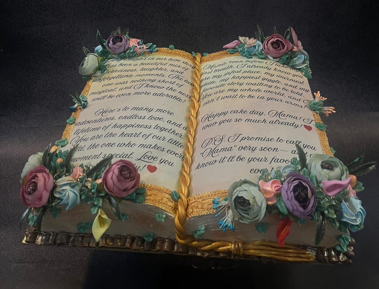 Custom celebration cake